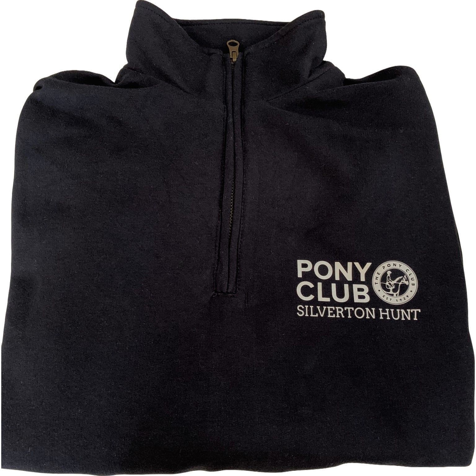 Adults Silverton Navy Quarter Zip Sweatshirt