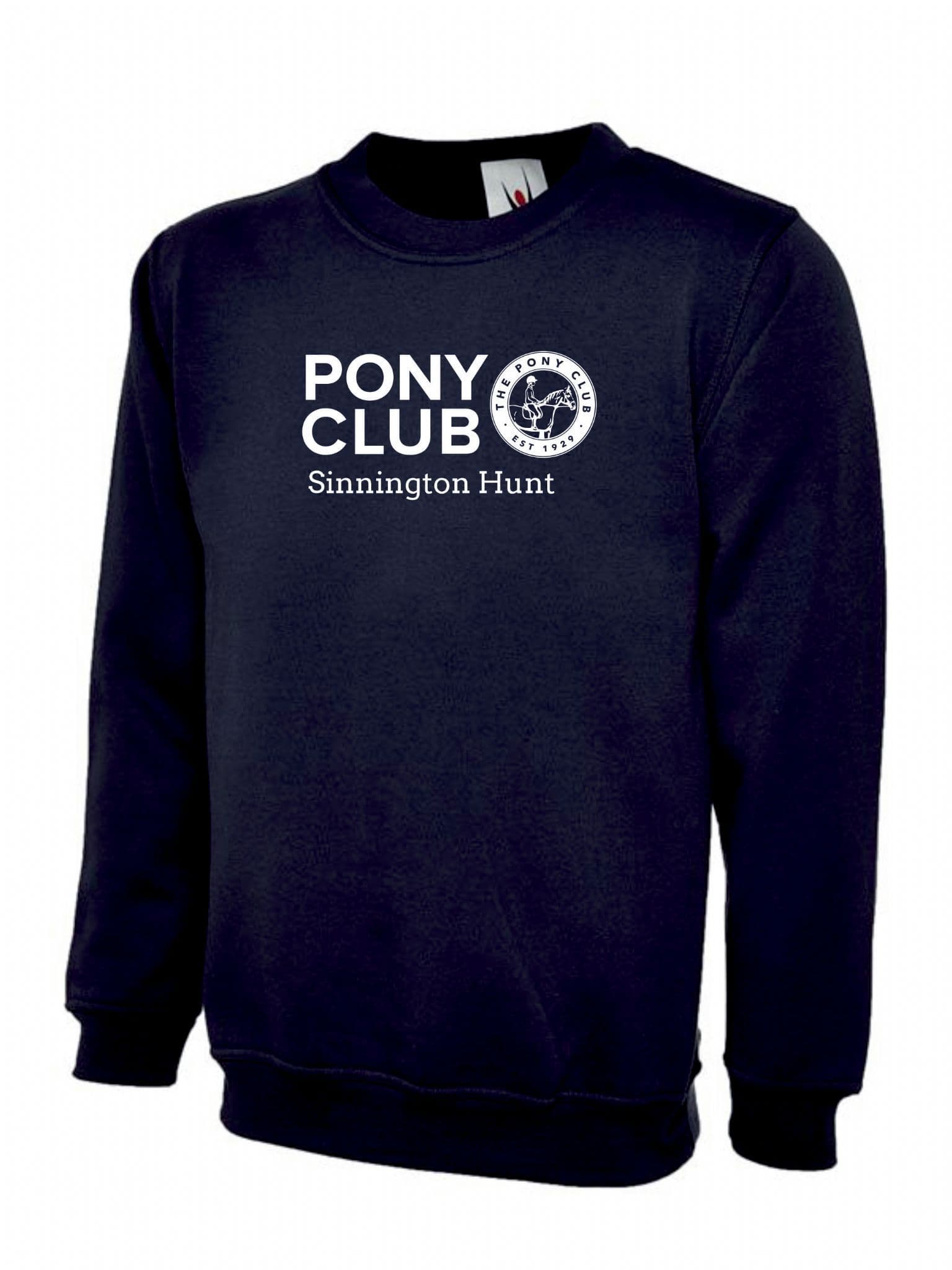 Adults Sinnington Navy Sweatshirt UX3