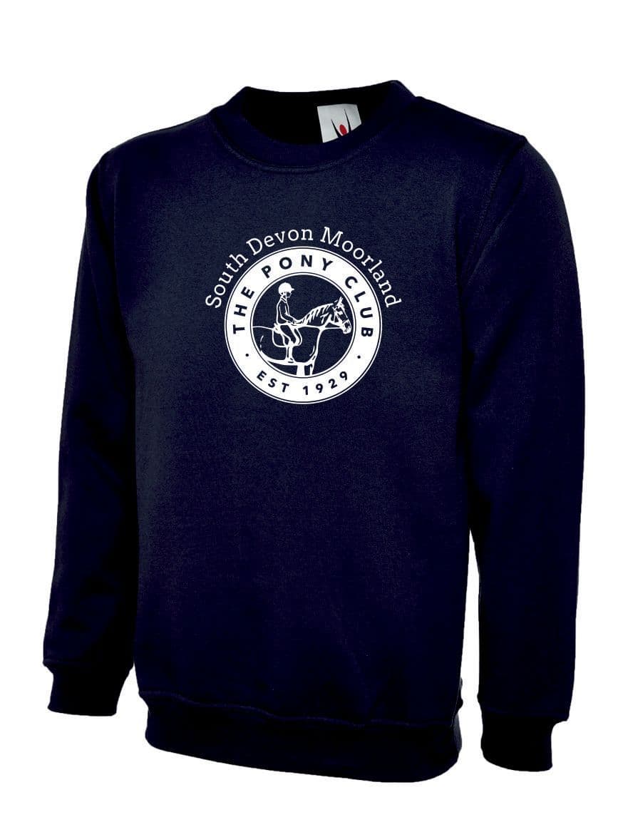 Adults South Devon Moorland Navy Sweatshirt UX3