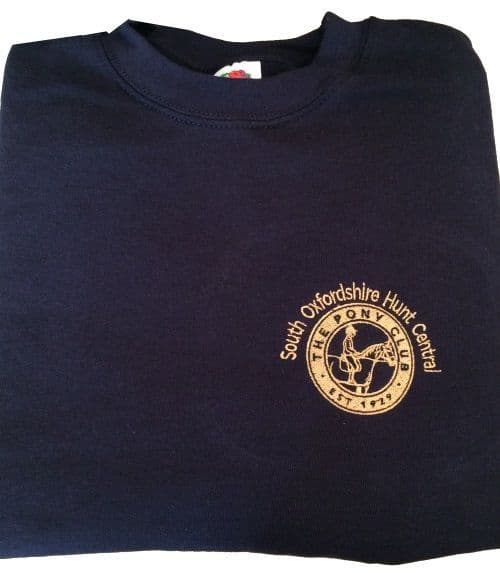 Adults South Oxfordshire Hunt Central Navy Sweatshirt UX3