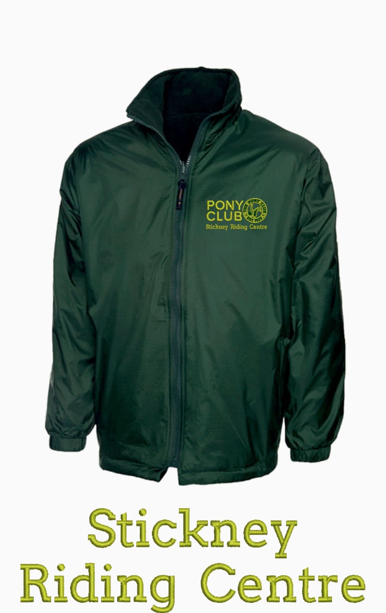 Adults Stickney Riding Centre Bottle Green Regatta Dover Jacket