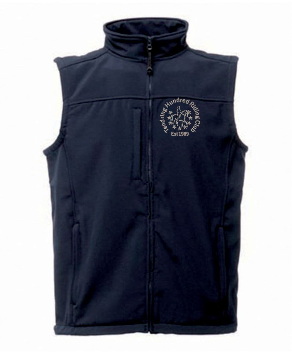 Adults Tendring Hundred RC,Navy Flux Softshell Bodywarmer