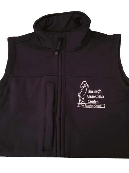Adults Thurleigh Equestrian Centre Soft shell Body Warmer