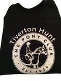 Adults Tiverton Hunt Pony Club Navy Sweatshirt UX3