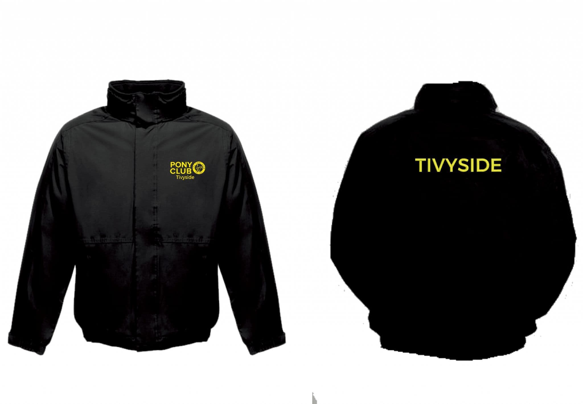 Adults Tivyside Black Regatta Dover Jacket