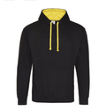 Adults Tivyside Black/Yellow Pony Club Hoodie