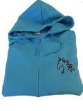 Adults Turquoise Full Zip Wey Valley RC Hoodie