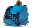 Adults Turquoise/Navy Glitter Base Layer Cross Country Colours