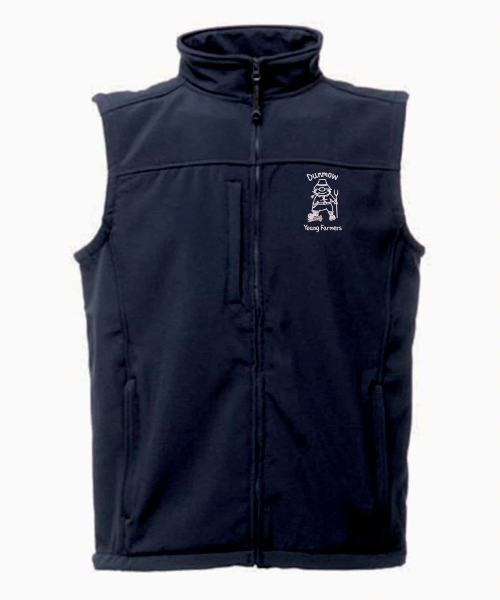 Adults Unisex Dunmow,Navy Flux Softshell Bodywarmer