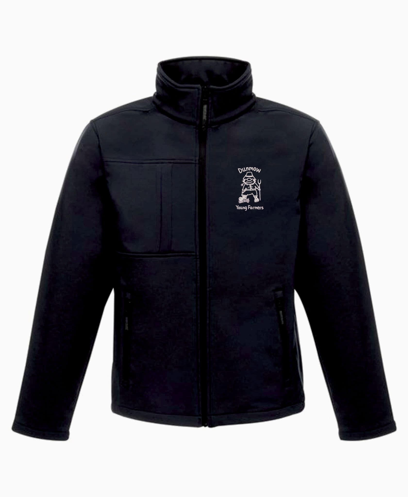 Adults Unisex Dunmow Navy Softshell Jacket rg194