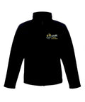 Adults Unisex Fit Ongar YFC Black Softshell Jacket rg194