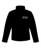 Adults Unisex Fit Ongar YFC Black Softshell Jacket rg194