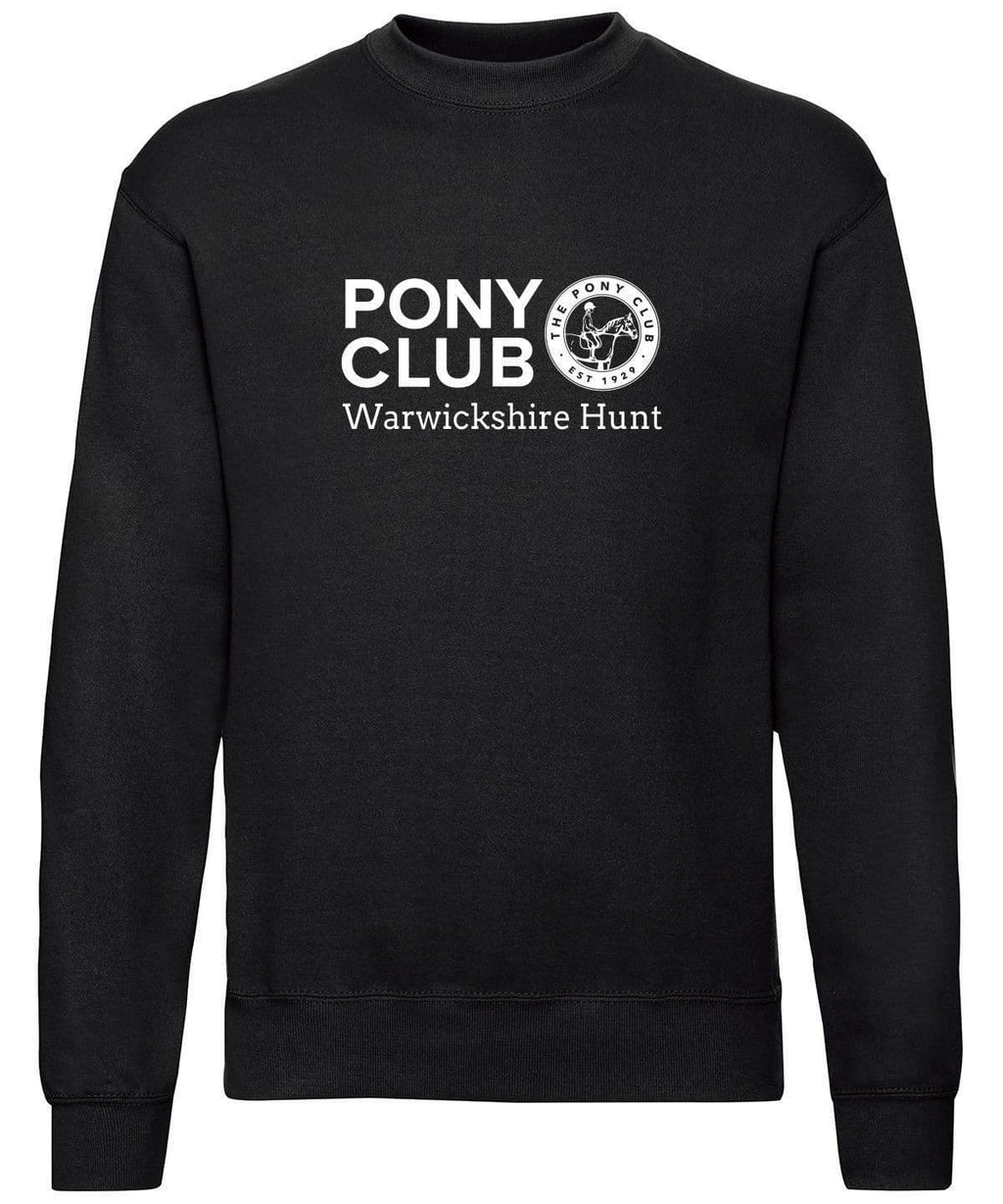Adults Warwickshire Hunt Pony Club Navy Sweatshirt UX3
