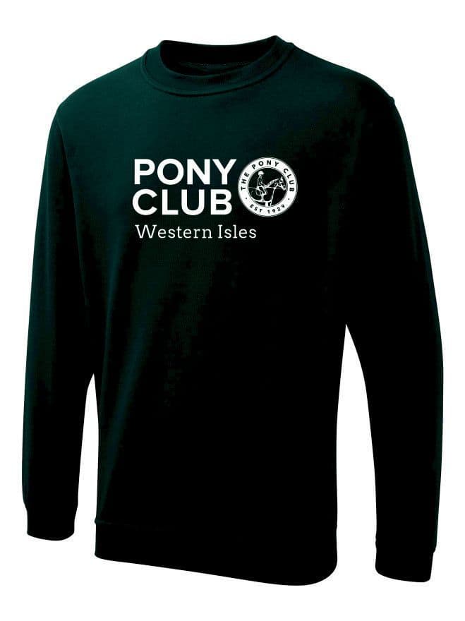 Adults Western Isles Bottle Green Sweatshirt UX3