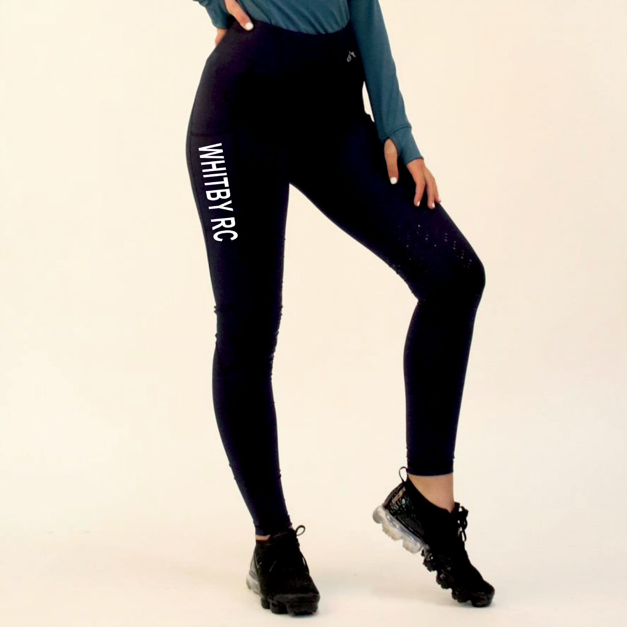 Adults Whitby RC Navy Riding Leggings