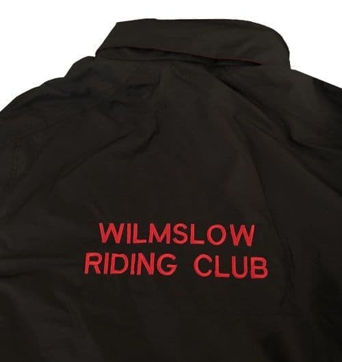 Adults Wilmslow RC clothing Black Regatta Dover Jacket