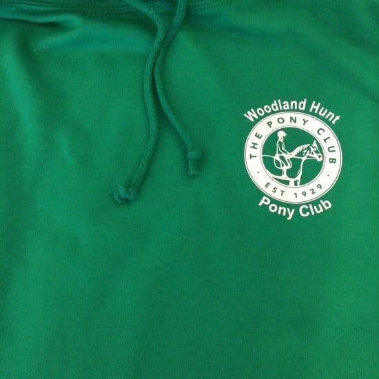 Adults Woodland Hunt Green Pony Club Committee Hoodie