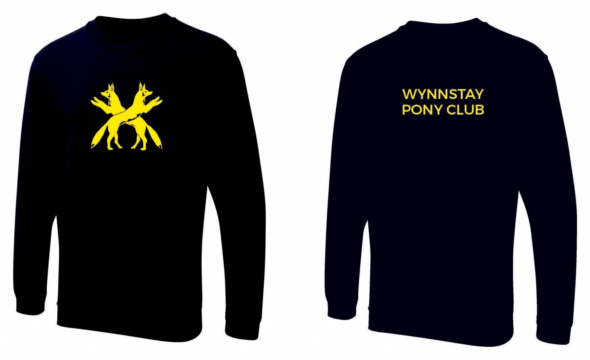 Adults Wynnstay PC Navy Sweatshirt UX3