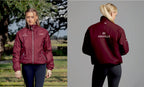 Ashville College Premier Equine Pro Rider Unisex Waterproof Riding Jacket, Burgundy