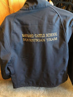 Barnard Castle School Equestrian Team Navy Soft Shell Jacket TS12F