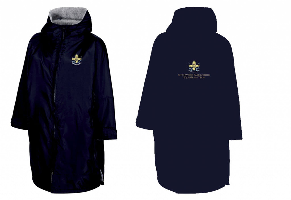 Beechwood Park NSEA Team Weatherproof Warm Long Fleece Lined Winter Coat/Robe