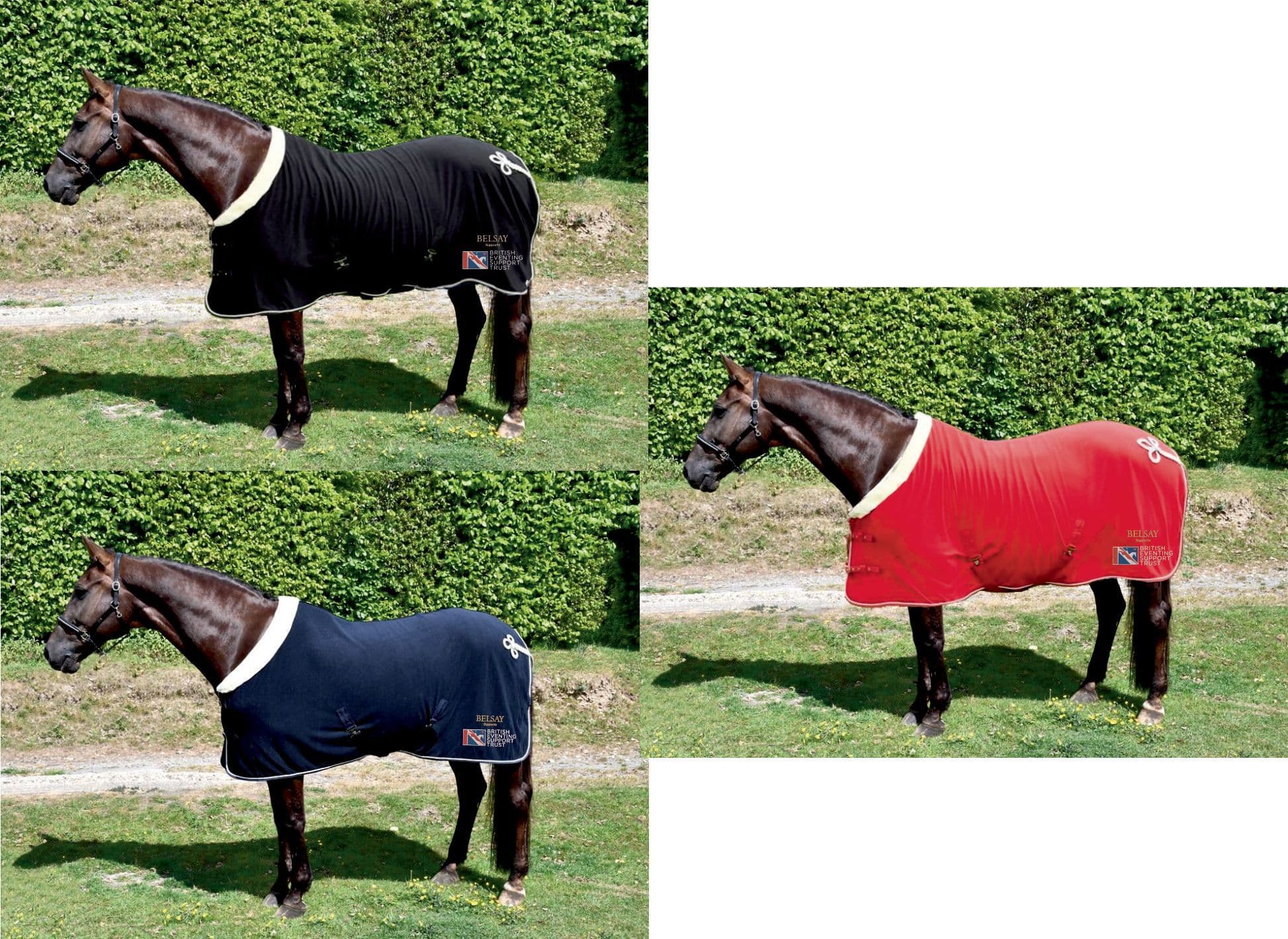 Belsay Supports "British Eventing Support Trust" Show Fleece With Faux Fur Collar