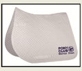 Belvoir GP white saddlecloth