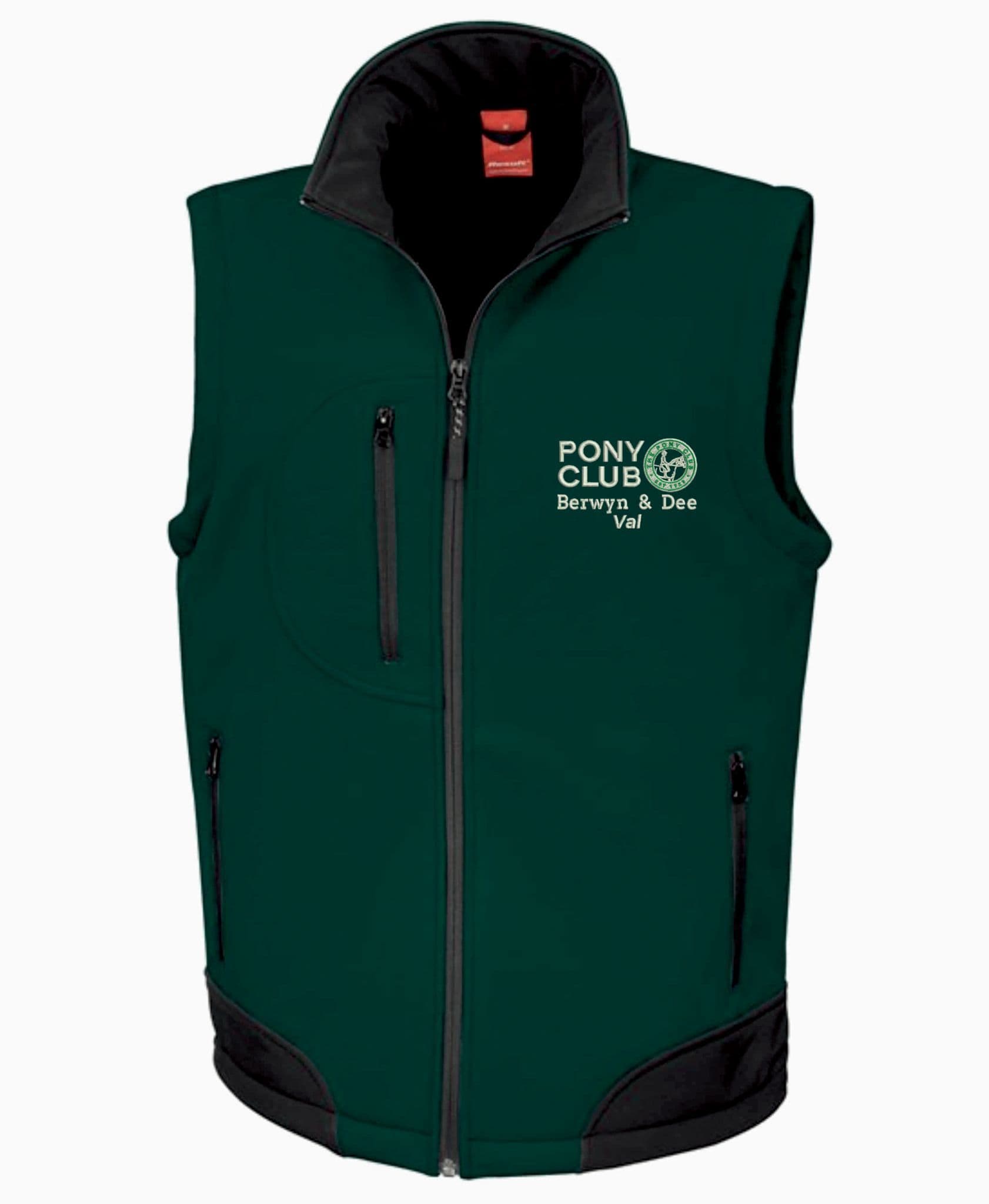 Berwyn & Dee Bottle Sofshell Gilet Adults R123A