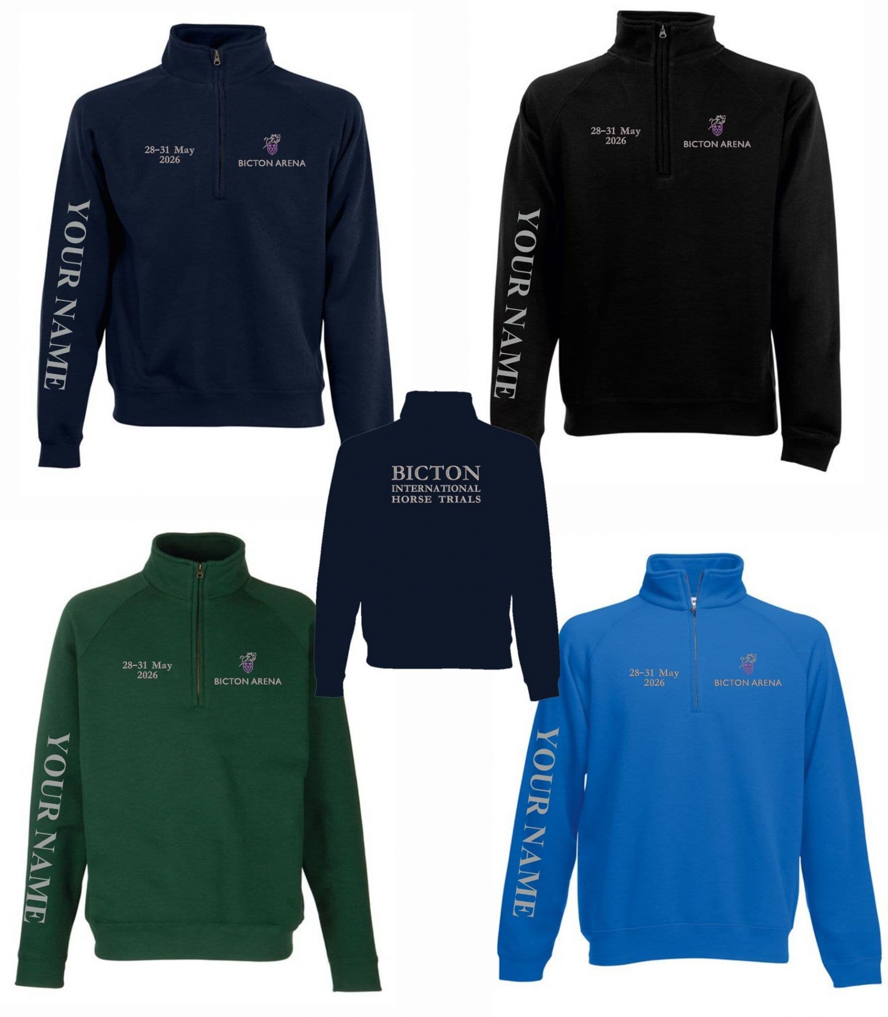 Bicton IHT Quarter Zip Sweatshirt – SS830