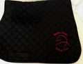 Black Burstow District Riding Club Saddlecloth