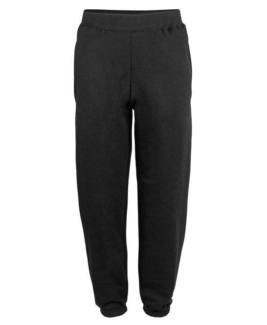 Black Wilsmslow Children's Cuffed Hem Joggers JH072J