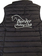 Border Riding Club Ladies Navy Padded Gilet TS31F