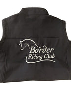 Border Riding Club Ladies Navy Softshell Gilets
