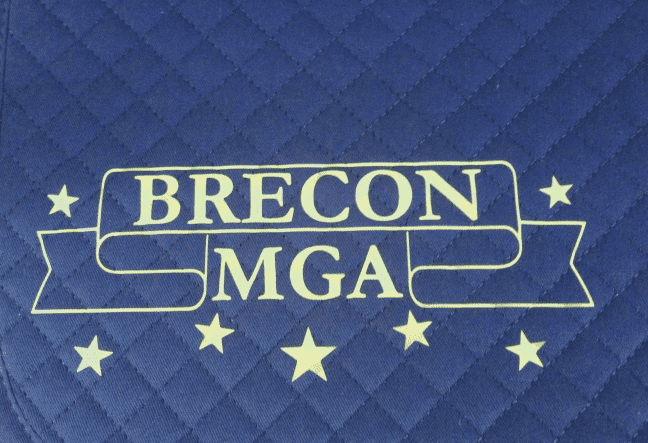 Brecon MGA Royal Blue GP Saddlecloth