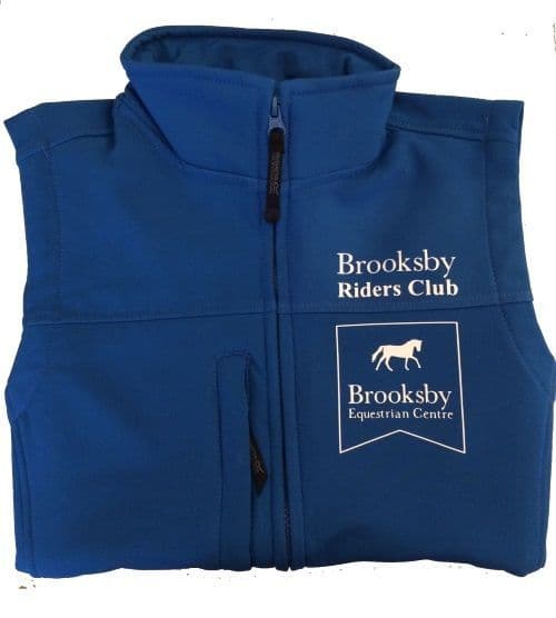 Brooksby RG155 Women'sOxford Blue Flux Softshell Bodywarmer