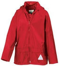 Carmarthen Bay Weatherguard kids jacket/trouser suit – Red RE95J