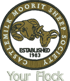Castlemilk Moorit sheep society Adults Rugby Shirt