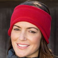 Celyn Red Fleece Earwarmers