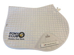 Cheshire Hunt North PC Premier Equine Close Contact White Saddlecloth