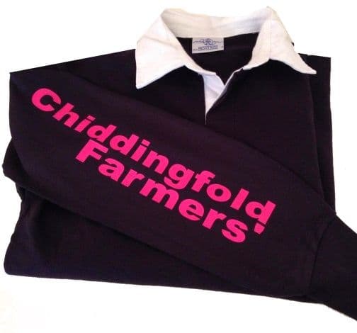 Chiddingfold Farmers' Children's Long Sleeved Rugby Shirt