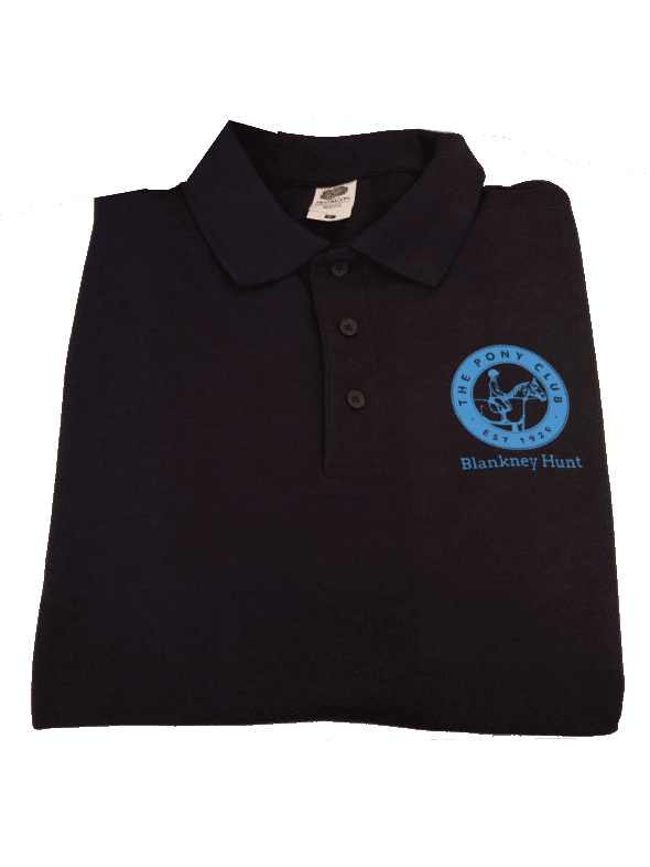 CHILD Blankney Pony Club Navy Polo Shirt