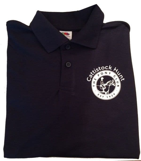 CHILD Cattistock Navy Polo Shirt UC103