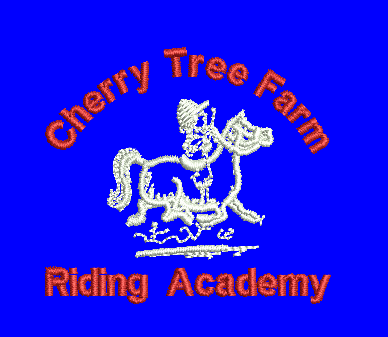 CHILD Cherry Tree Farm Riding Academy Royal polo Shirt BA301b