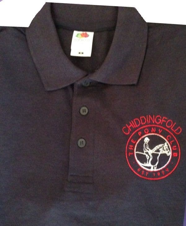 CHILD Chiddingfold Navy Polo Shirt UC103
