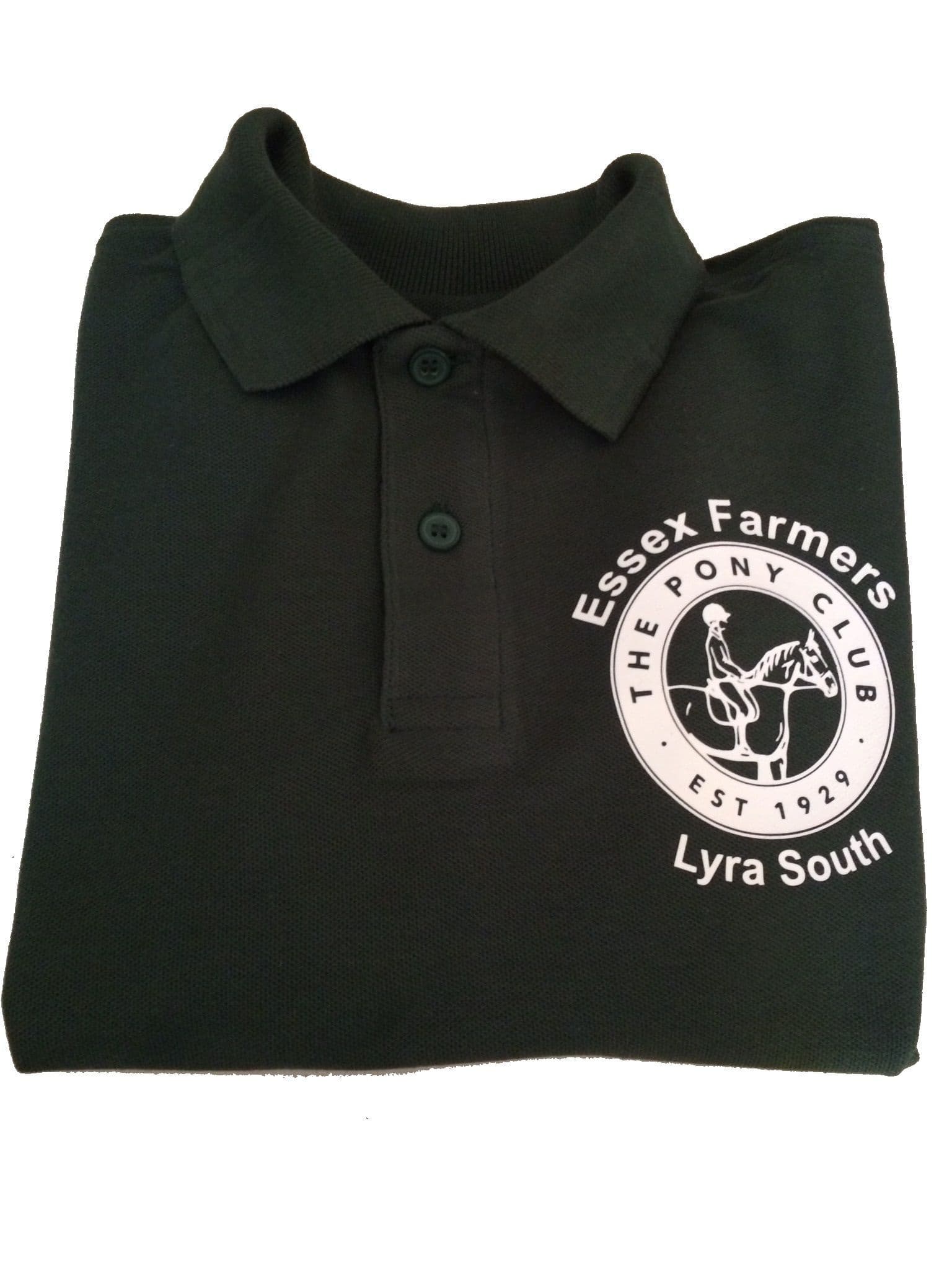 CHILD Essex Farmers Bottle Green Polo Shirt UC103