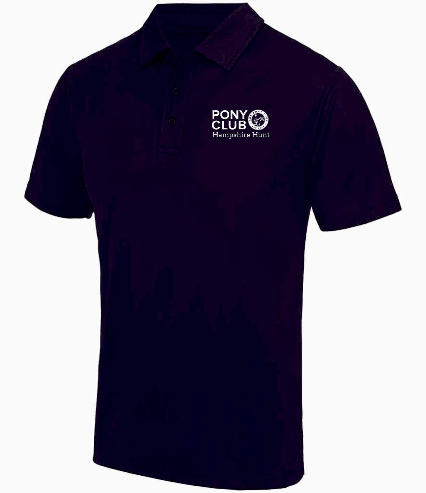 CHILD Hampshire PC Navy Polo Shirt JC40j