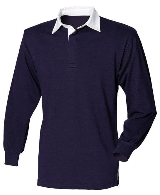 CHILD Kings School Devon Long Sleeved Navy Rugby Shirt