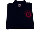 CHILD Lancashire MGA Navy Polo Shirt