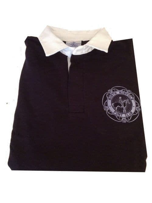 CHILD Long Sleeved Navy North Norfolk Rugby Shirt