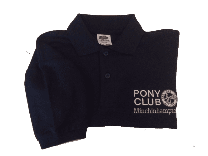 CHILD Minchinhampton Pony Club Navy Polo Shirt